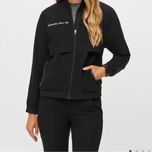 Figs Sydney Scrub Jacket